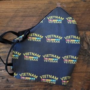 Handmade Cotton Facemask Vietnam Veteran
